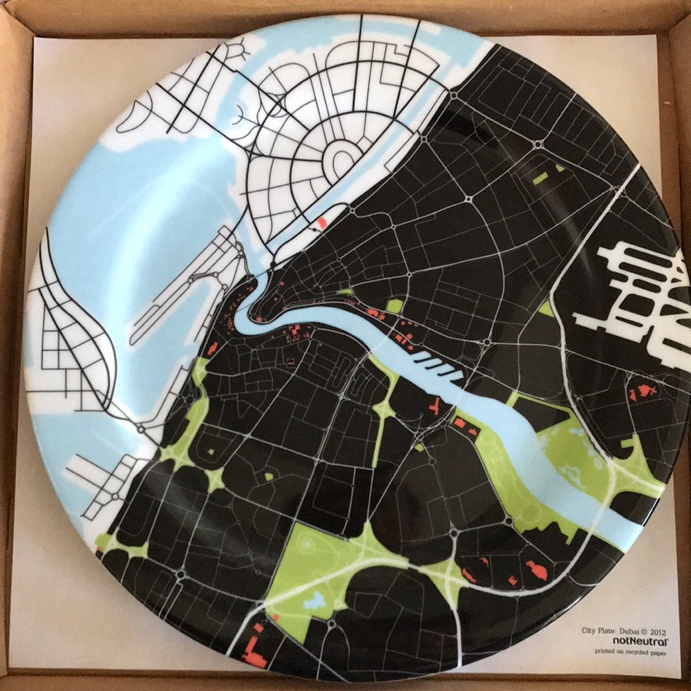 NotNeutral City Plate - Dubai